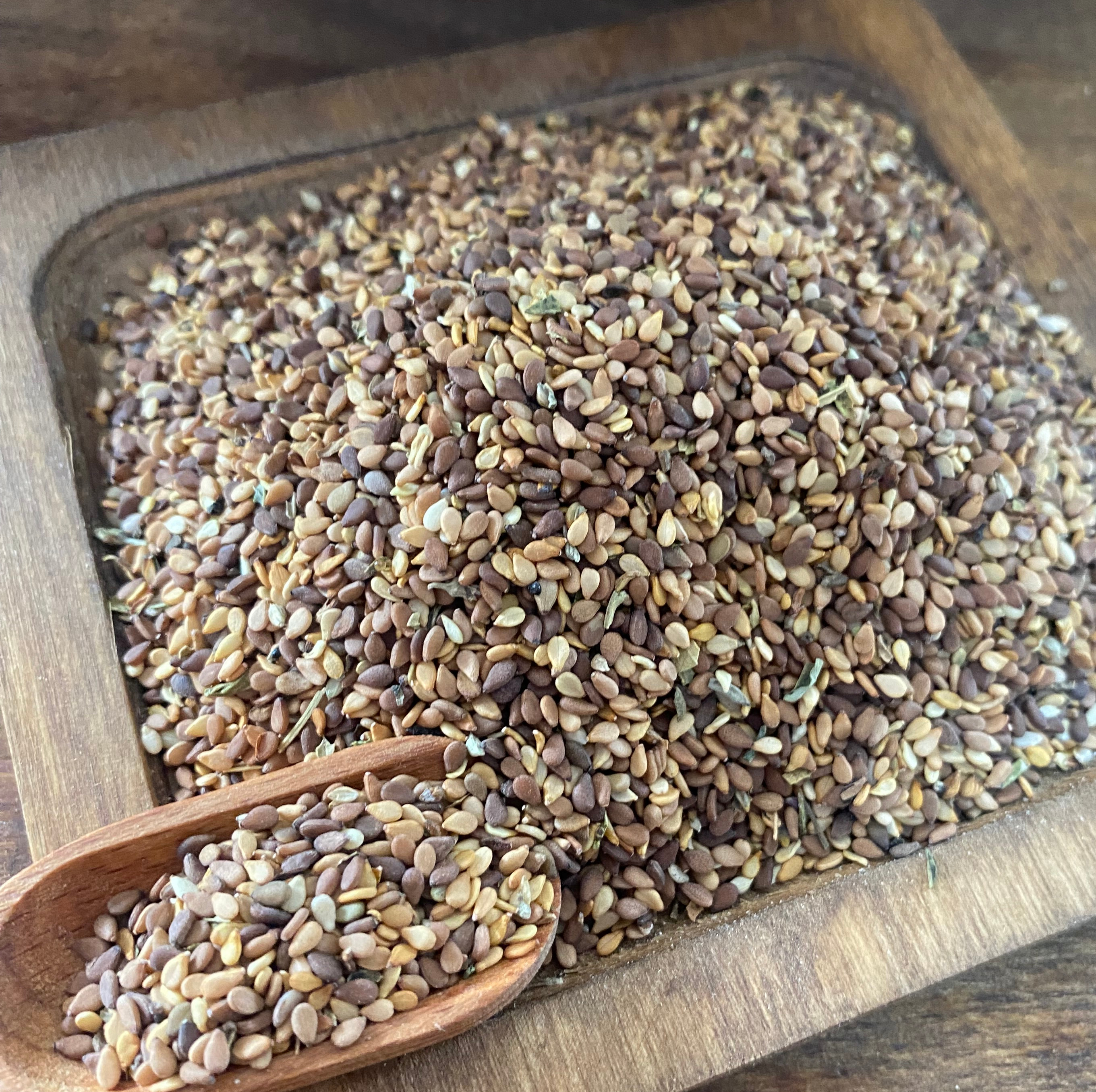 کنجد قهوه ای اعلاء 100 گرمی