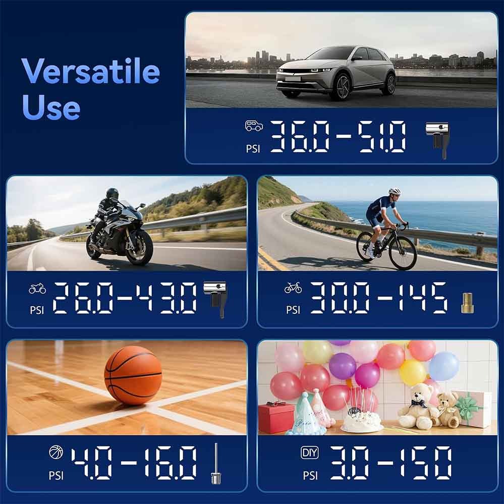 پمپ باد شارژی Vulisox مدل Y51 با قدرت 150PSI