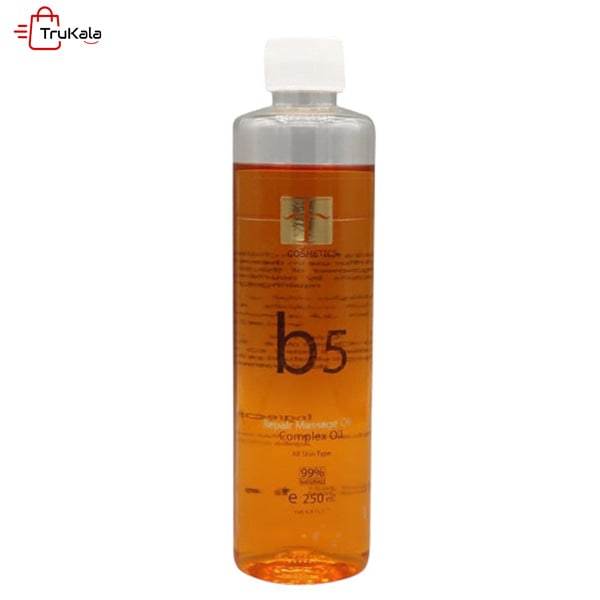 روغن ماساژ 99% طبیعی ( کمپلکس روغن ) اف کازمتیک حجم 250 میلی لیتر