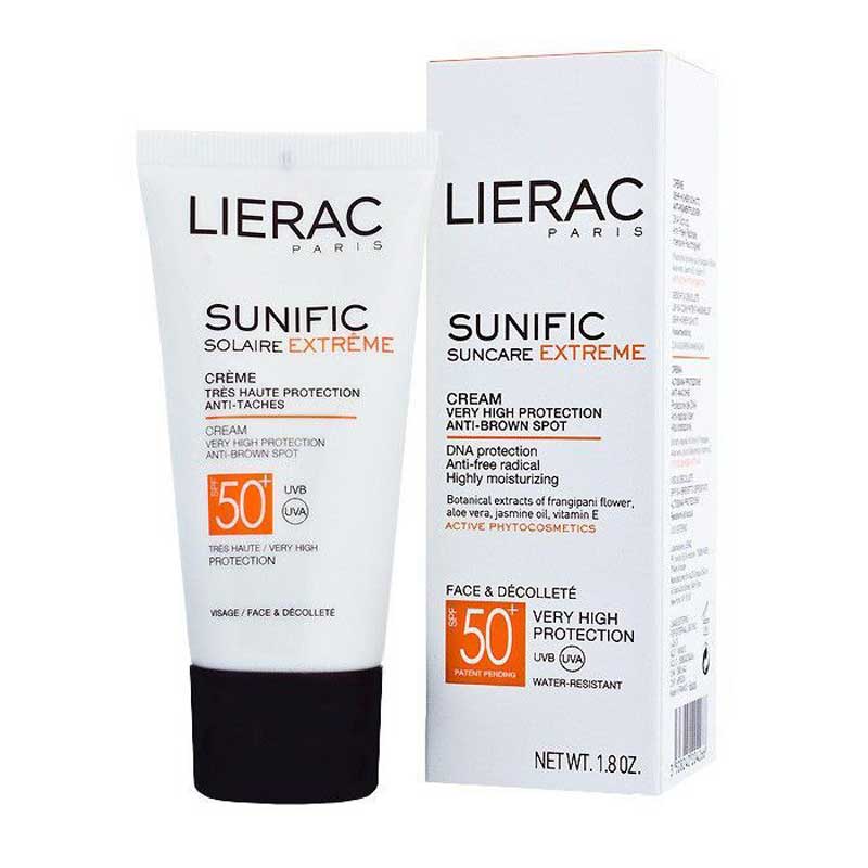 کرم ضد آفتاب لیراک حاوی spf 50 حجم 50 میلی لیتر