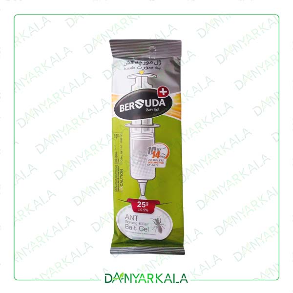 سم بهداشتی ژل برسودا مورچه کش ایران بصیر شیمی 25 گرم