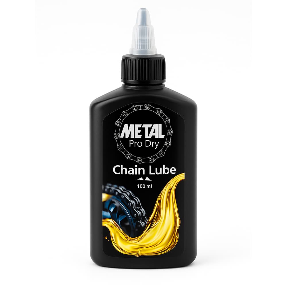 روغن زنجیر دوچرخه متال مناسب مسیر طولانی METAL DRY LUBE 100ml