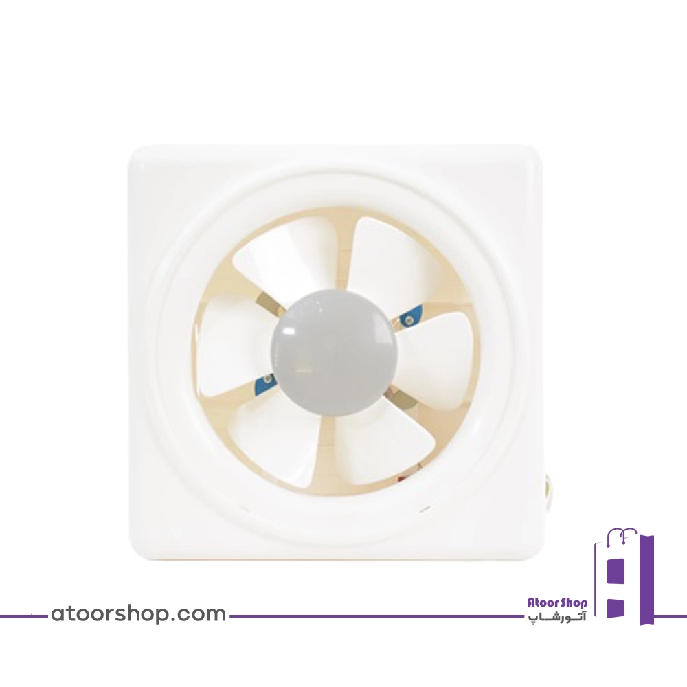 هواکش خانگی لوکس 30 سانت دمنده با دمپر دستی | فن دریچه دار با کلید VSG-30C4S