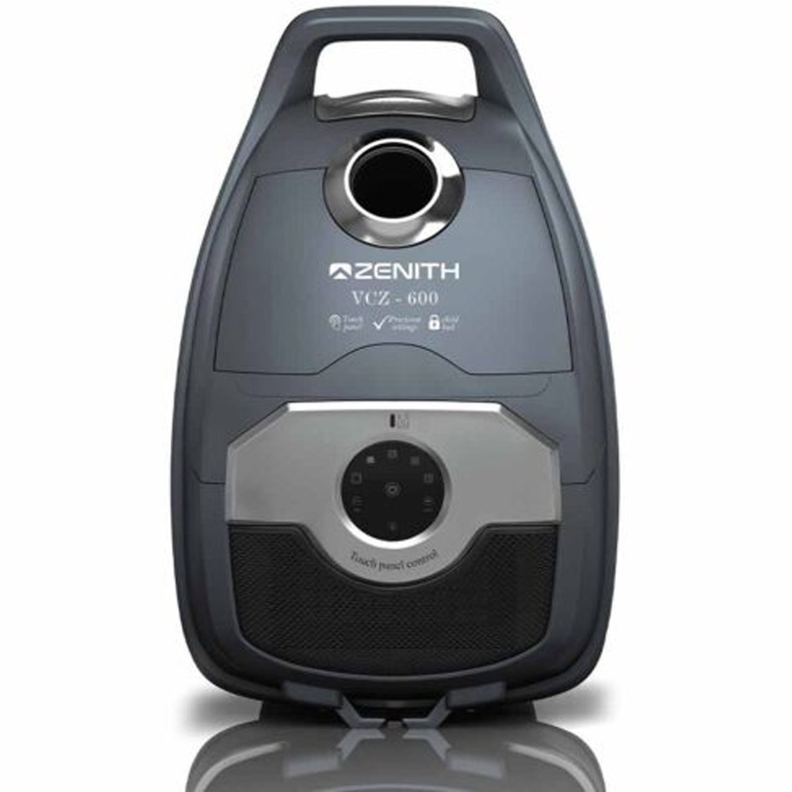 جارو برقی دیجیتال لمسی زنیت مدل VCZ600 ظرفیت 2600 وات
