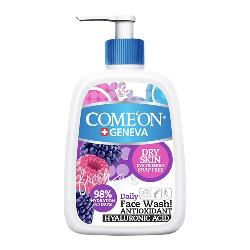 ژل شستشوی صورت مخصوص پوست خشک کامان | COMEON Face Wash For Dry Skin نارسیس بیوتی