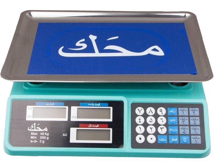 ترازو دیجیتال 40 کیلو محک کلید پرسی اورجینال