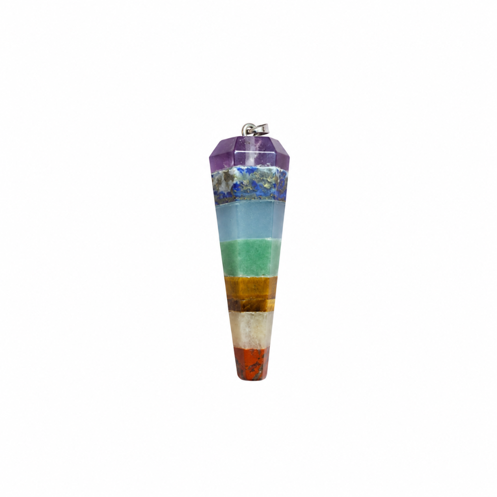گردنبند سنگ 7chakras پاندول