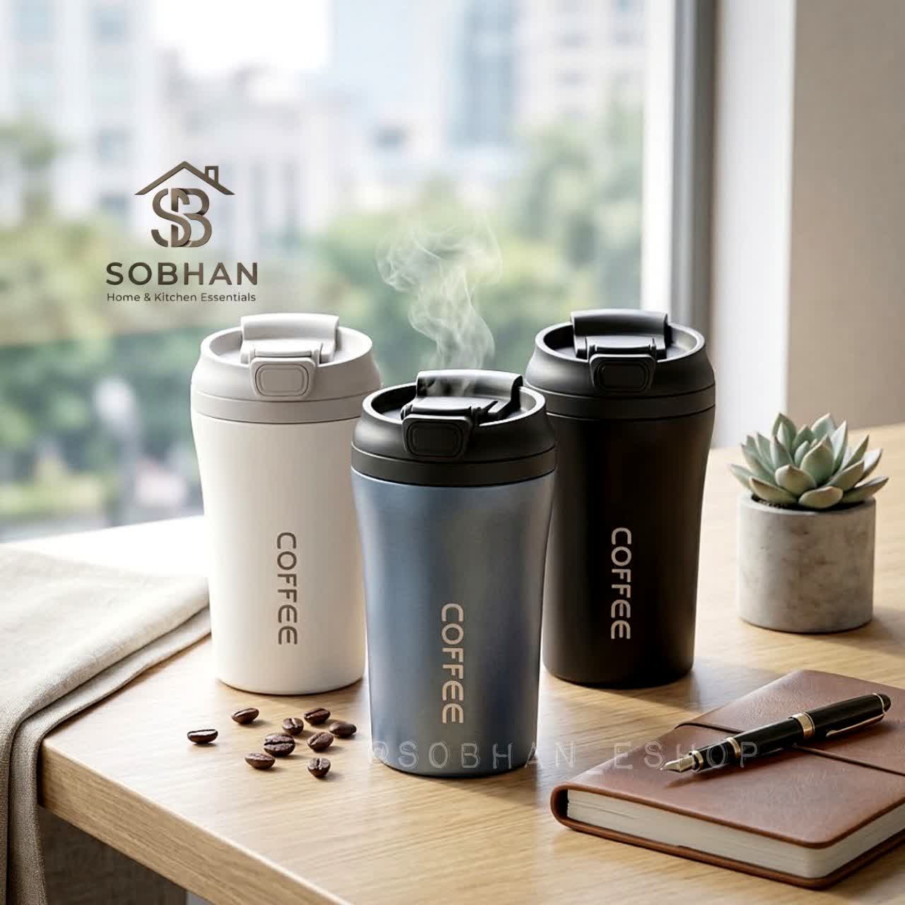 تراول ماگ 500 میل دو حالته کافی Coffee
