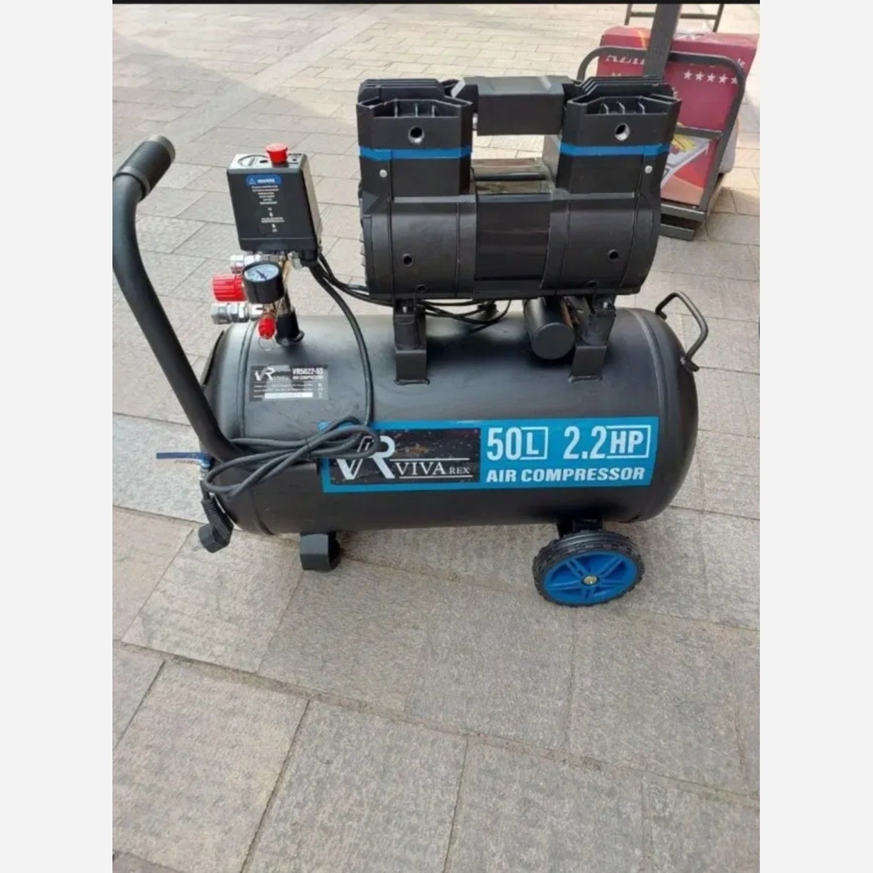 کمپرسور باد ویوارکس ظرفیت 50 لیتر