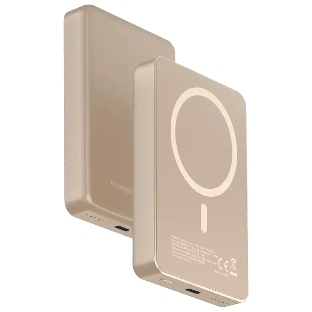 پاوربانک پاورولوژی 10000میلیآمپر 20 وات Powerology PP034 MagSafe Aluminum