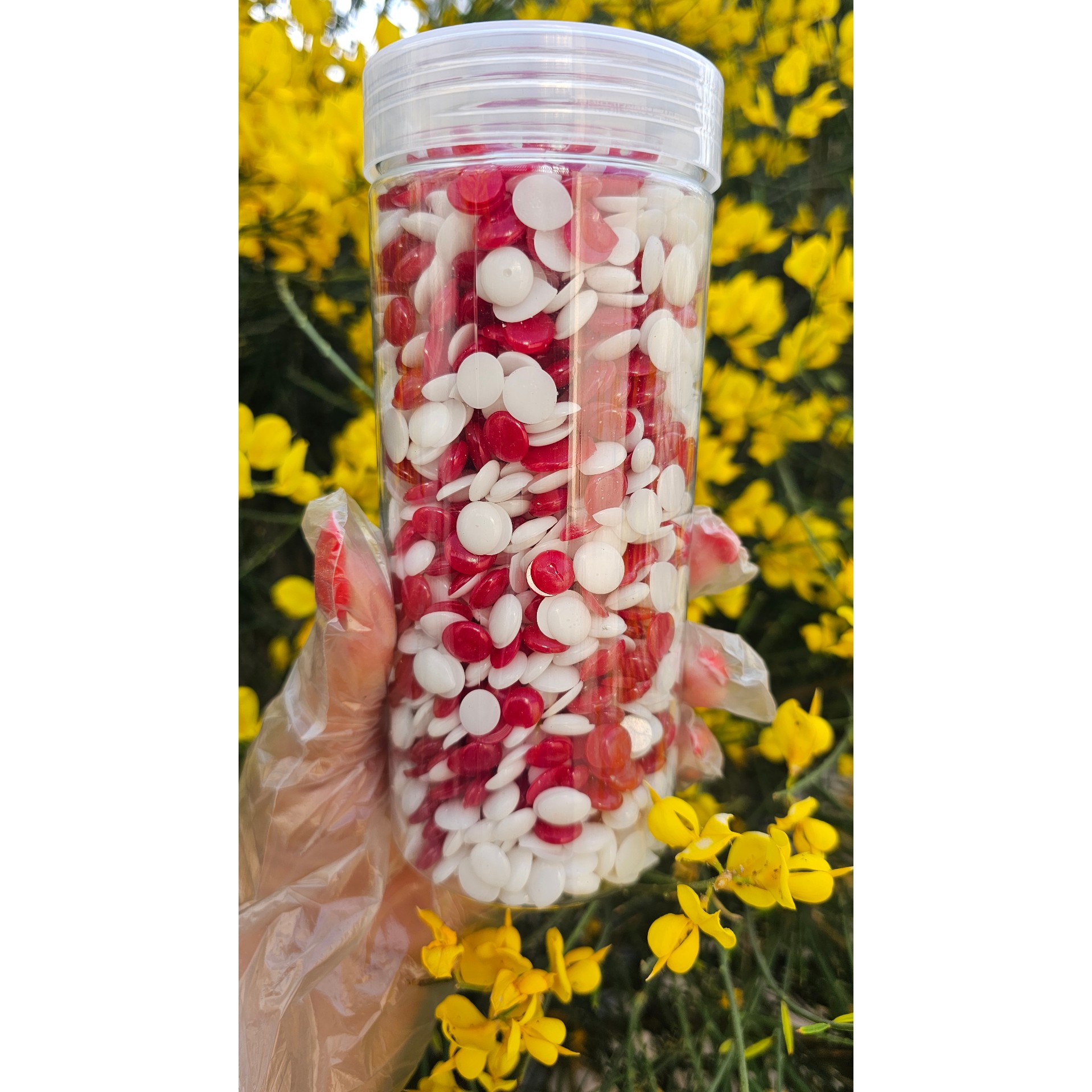 وکس مرواریدی ژله ای تر کیبی 450 گرمی