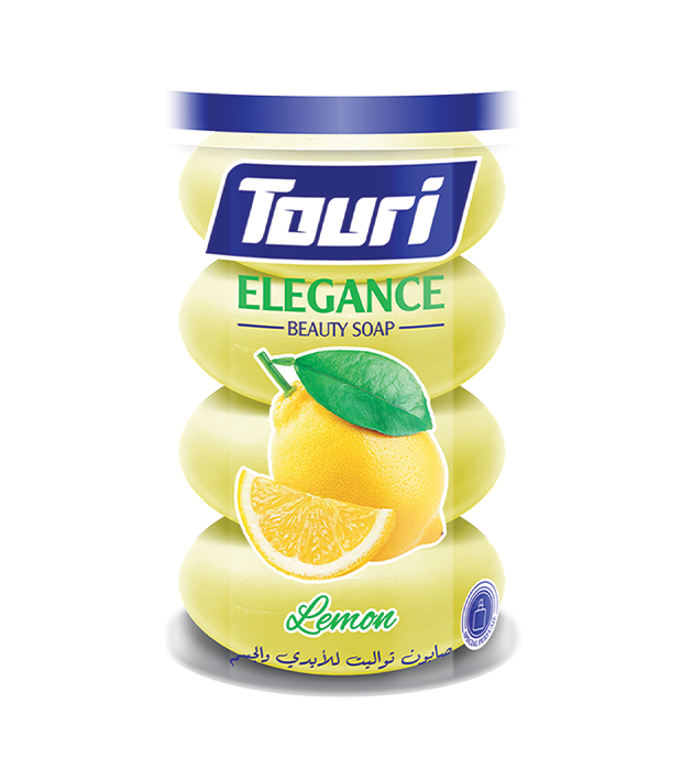 صابون توری Touri لیمو بسته 4 عددی