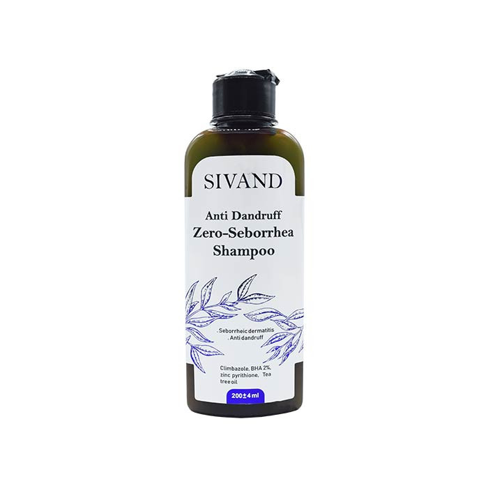 شامپو ضد شوره سر و بدن سیوند سری Climbazole مدل Zero Dandruff 0359 حجم 200 میلی لیتر