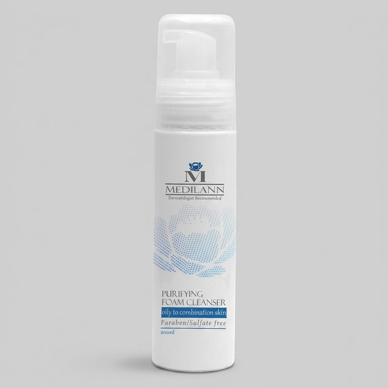 فوم شستوشوی صورت مدیلن مدل Purifying حجم 200 میلیلیتر