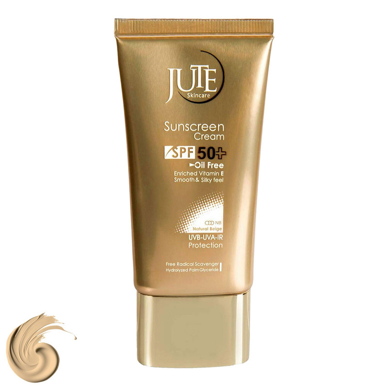 کرم ضدآفتاب رنگی ژوت مدل Cosmetics SPF50، مناسب پوستهای چرب، حجم 40 میلیلیتر