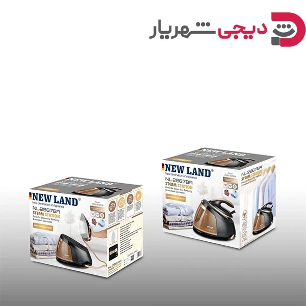 اتو بخار مخزن دار نیولند nl2967br