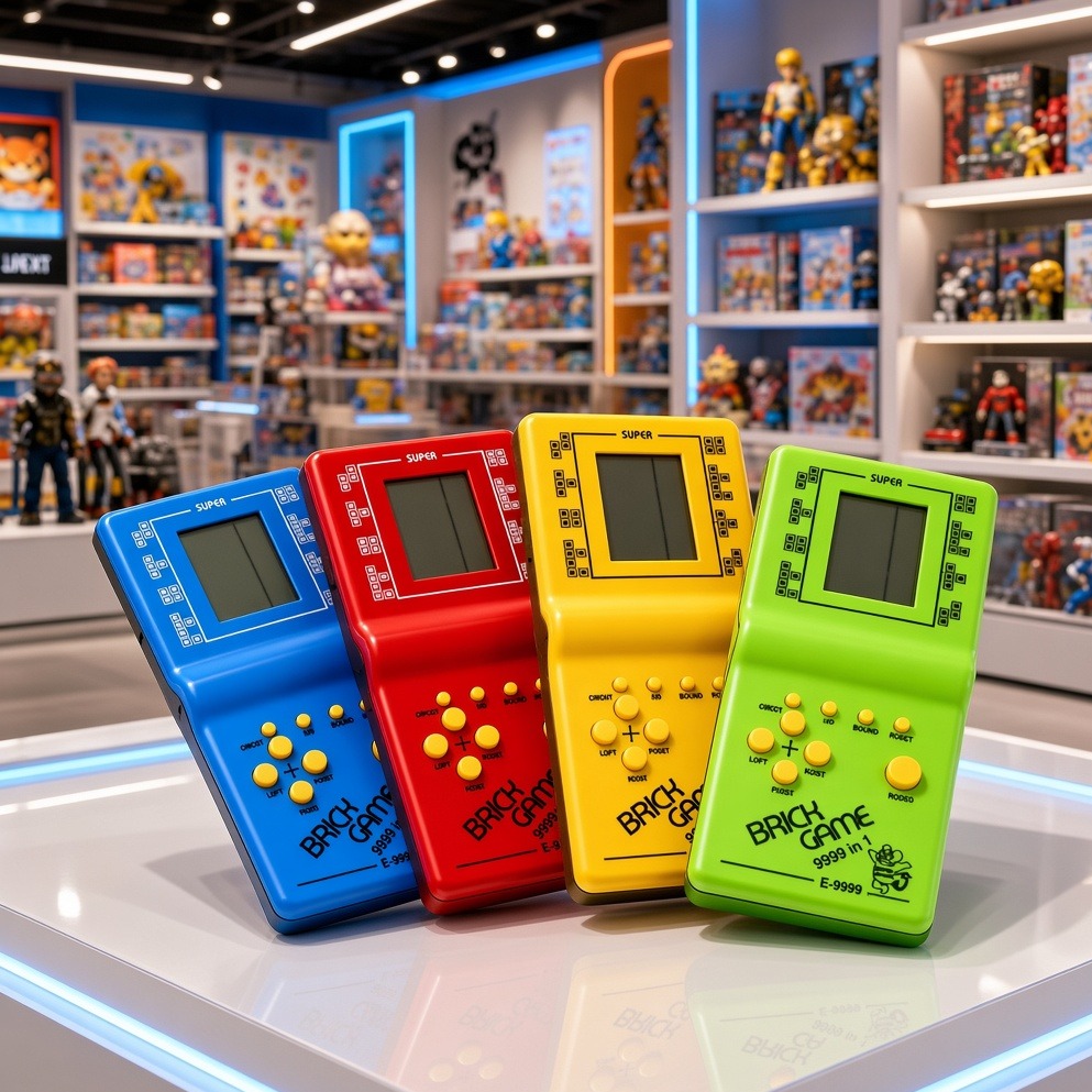 آتاری دستی نوستالژی BRICK GAME جنس اصلی جعبه دار وارداتی با کیفیت عالی (کف قیمت بازار)