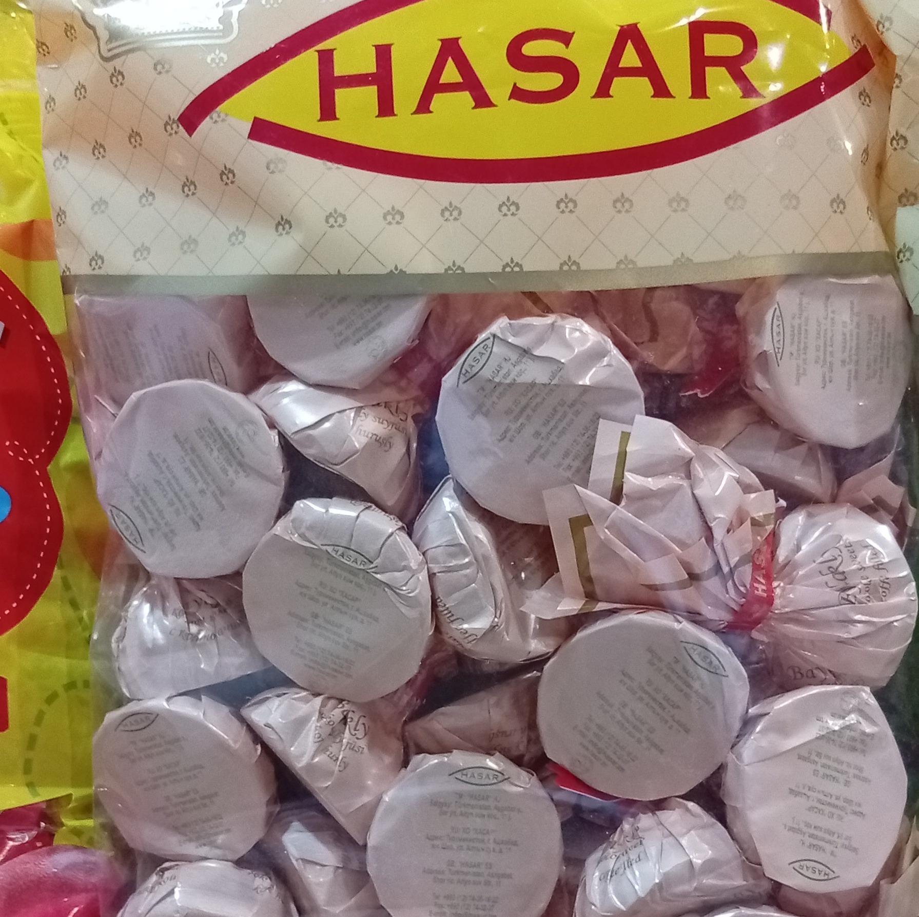 شکلات پذیرایی Hasar مدل Bardakly با طعم شکلات 700 گرم