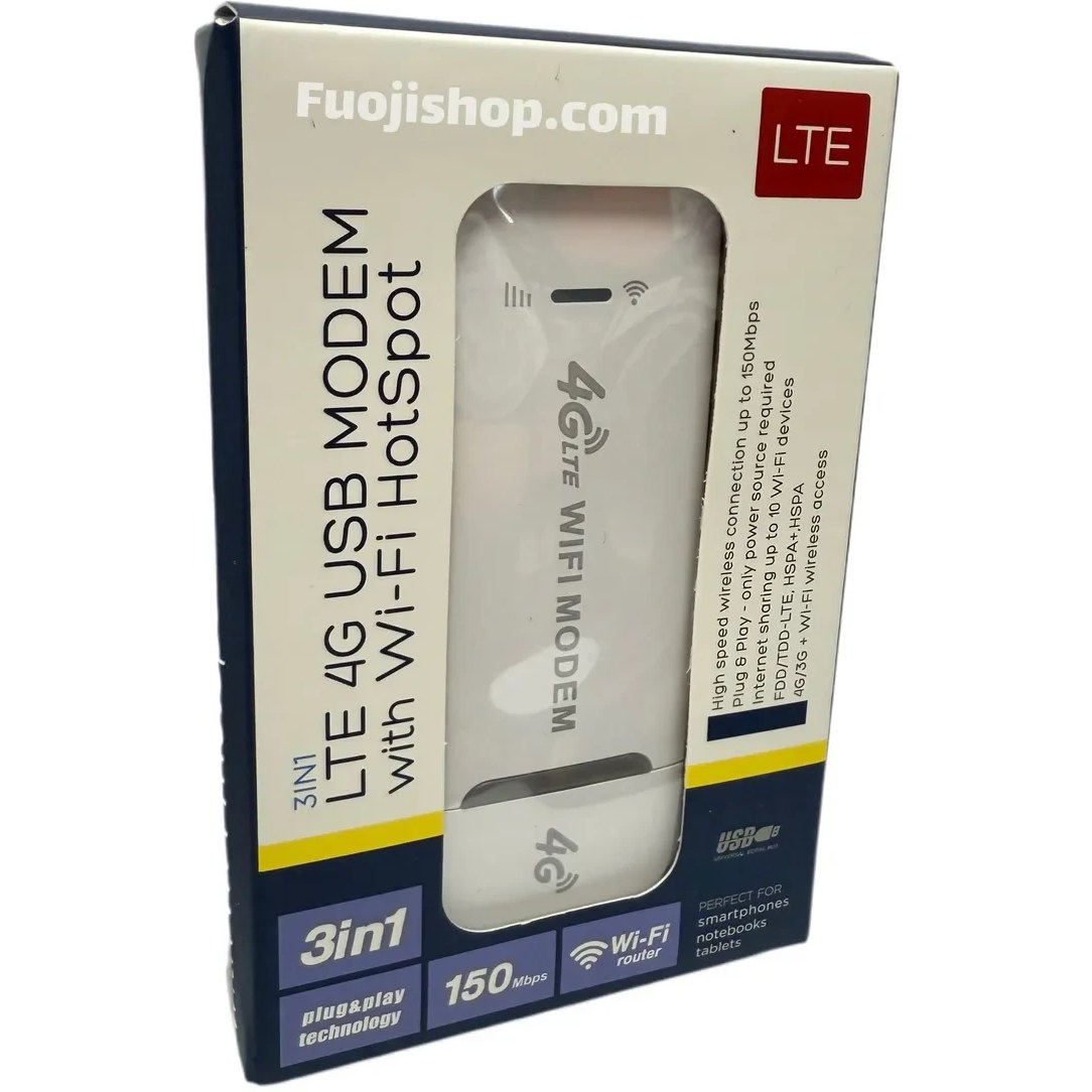 مودم سیم کارت خور LTE 4G قابل حمل با پورت USB