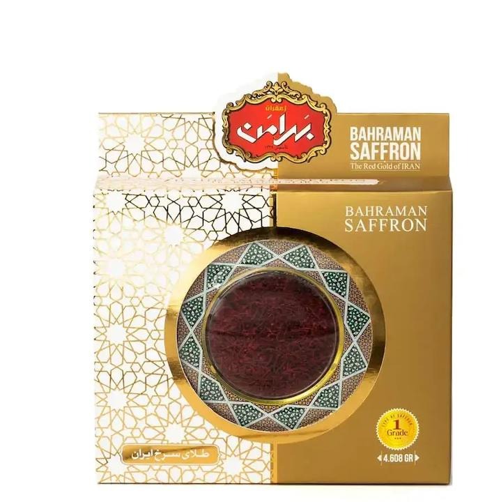 زعفران خاتم سرگل یک مثقال بهرامن (4.608 گرم) کد4371