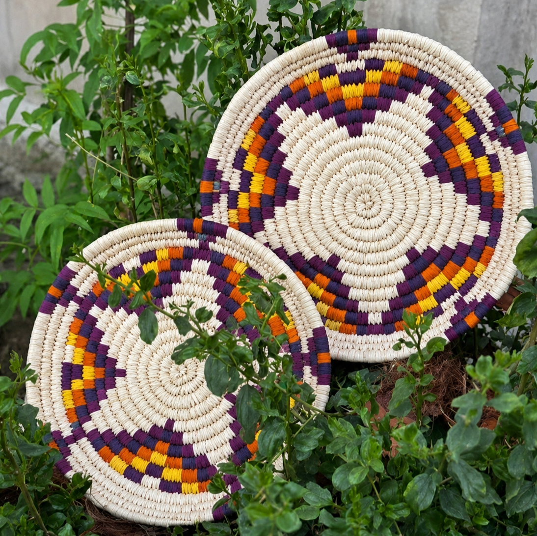 سینی حصیری 50 سانتی