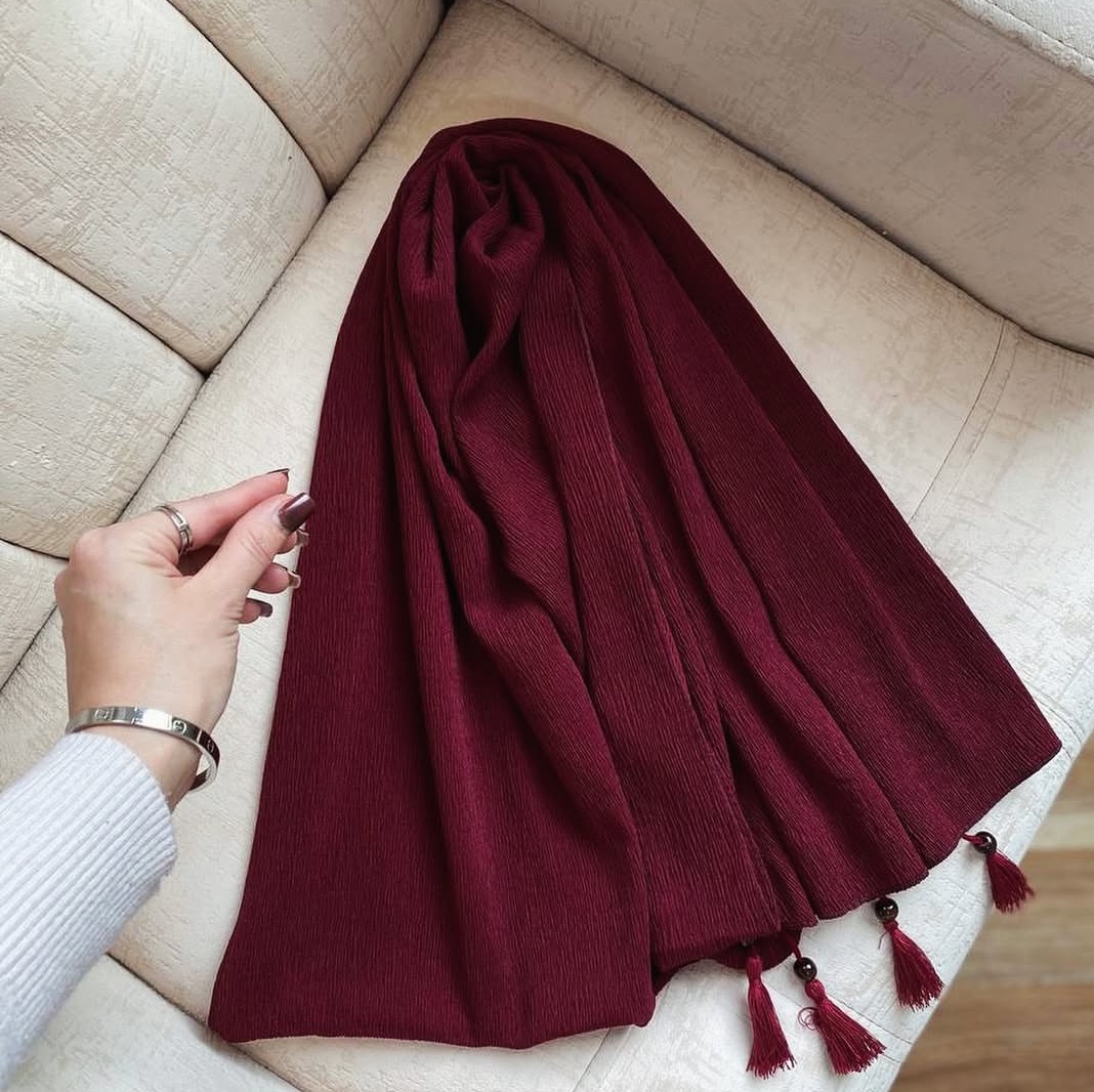 شال برشکا اعلا زرشکی
