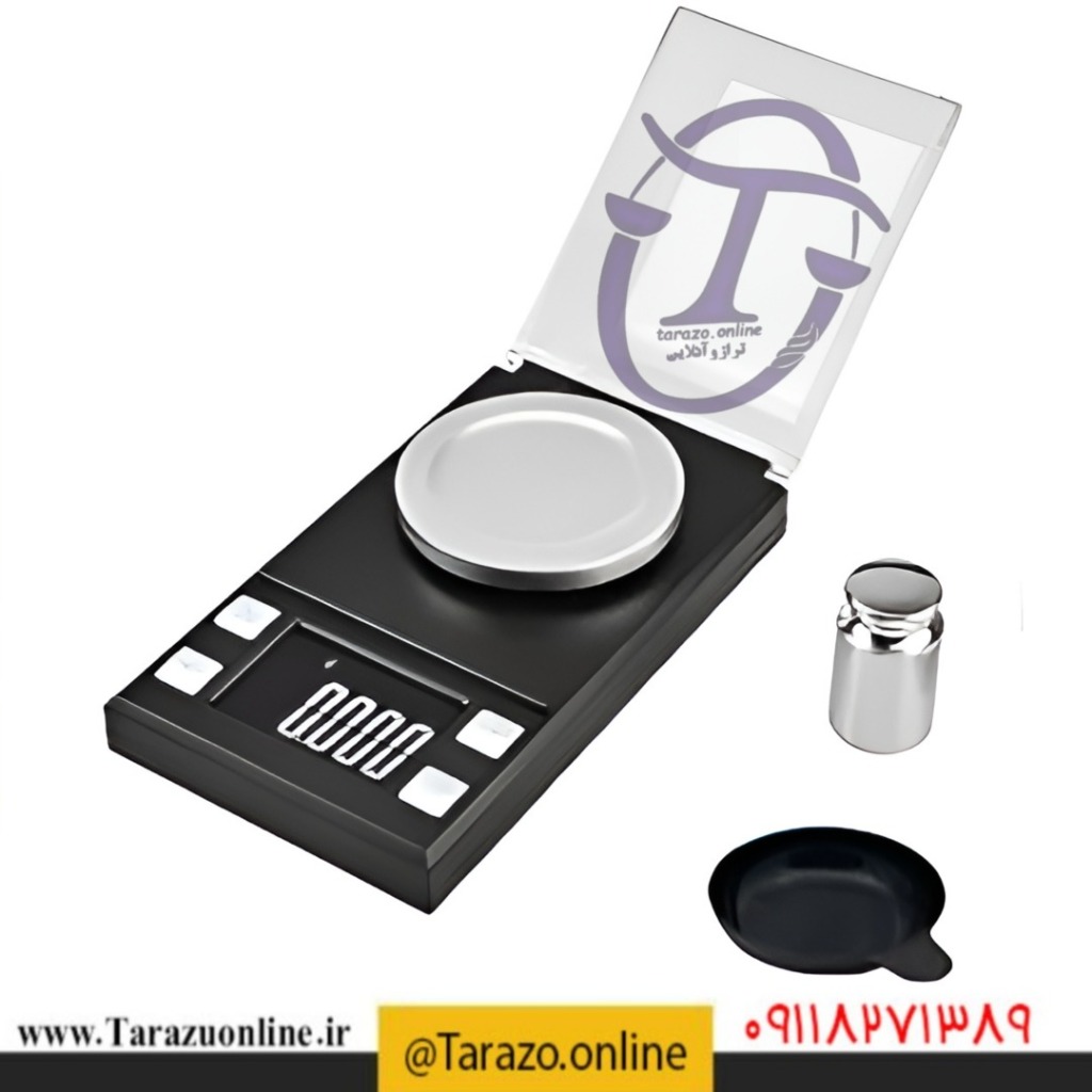 ترازو آزمایشگاهی کیا 50 گرم با دقت 0001 گرم