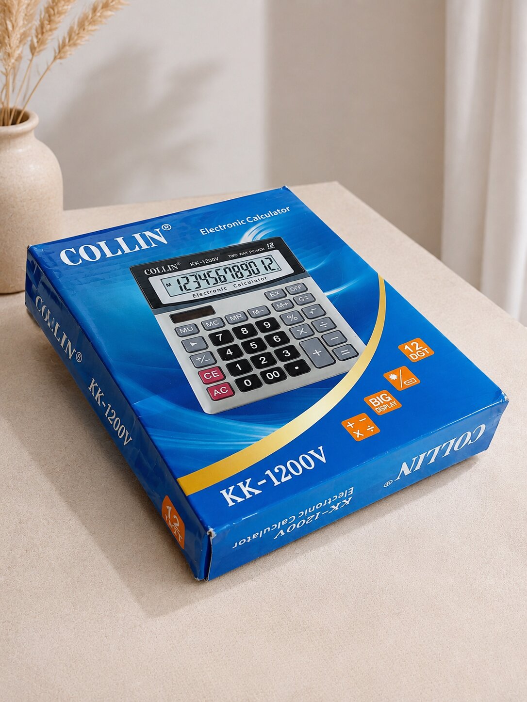 ماشین حساب برند کالین مدل KK-1200V