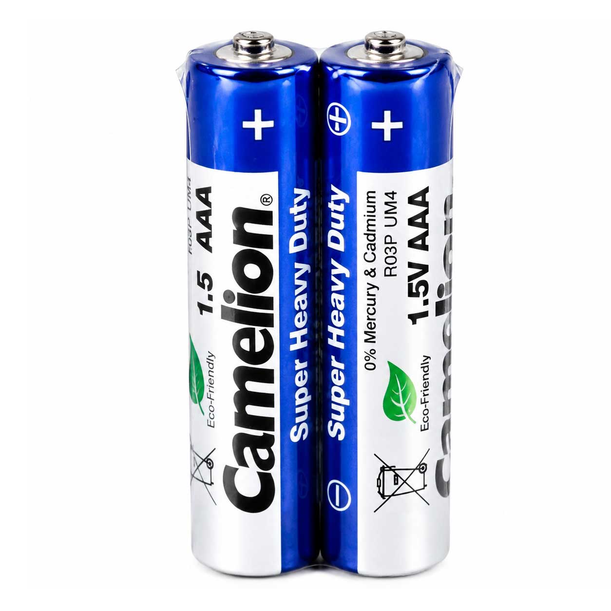 باتری نیم قلمی کملیون Camelion Super Heavy Duty شیرینک بسته 2 عددی