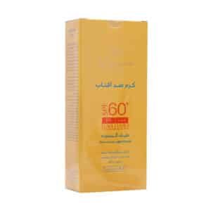 کرم ضد آفتاب SPF60+ بدون رنگ سینره مناسب انواع پوست