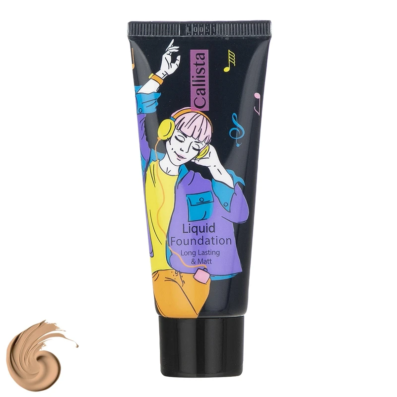 کرم پودر مات کالیستا مدل Long Lasting and Matt شماره M13 حجم 35 میلیلیتر