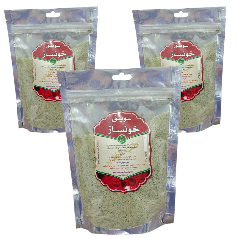 سویق خونساز - 250 گرم بسته 3 عددی