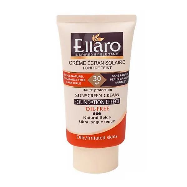 ضد آفتاب الارو با پوشش کرم پودری مات کننده فاقد چربی بژ طبیعی SPF30