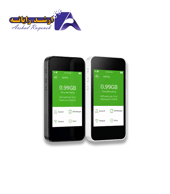 مودم همراه جیبی ایرتل مدل Airtel E5577 PRO 4G دو سیم کارت