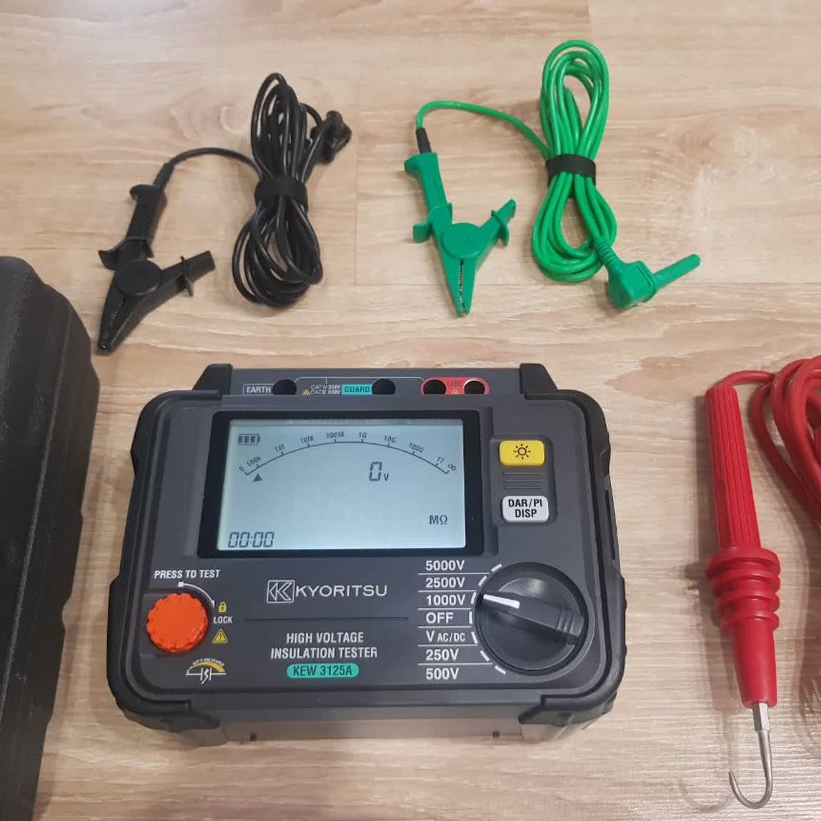  میگر کیوریتسو 5KV KYORITSU-3125A بدون کارتن ساخت ژاپن 