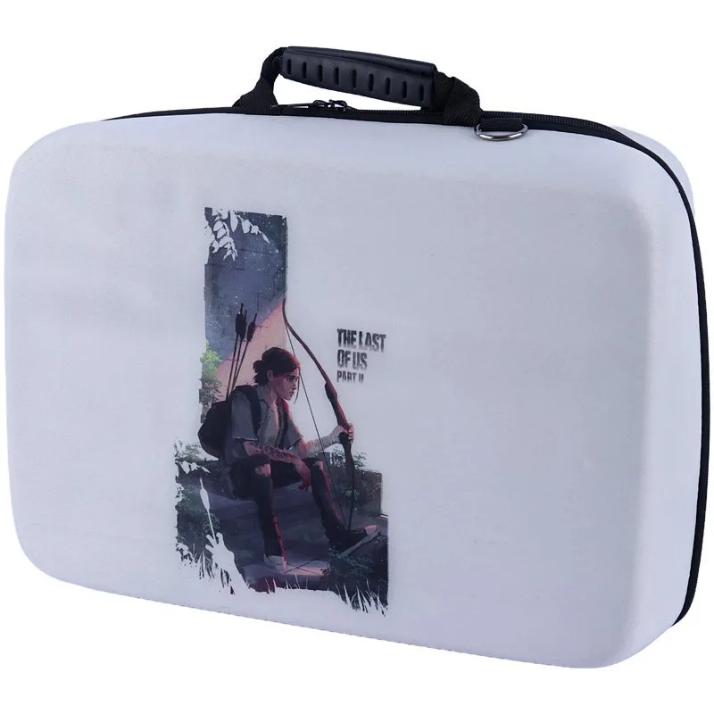 کیف کنسول بازی PS5 Slim طرح The Last of Us Part II کد 18 + نگهدارنده هدست