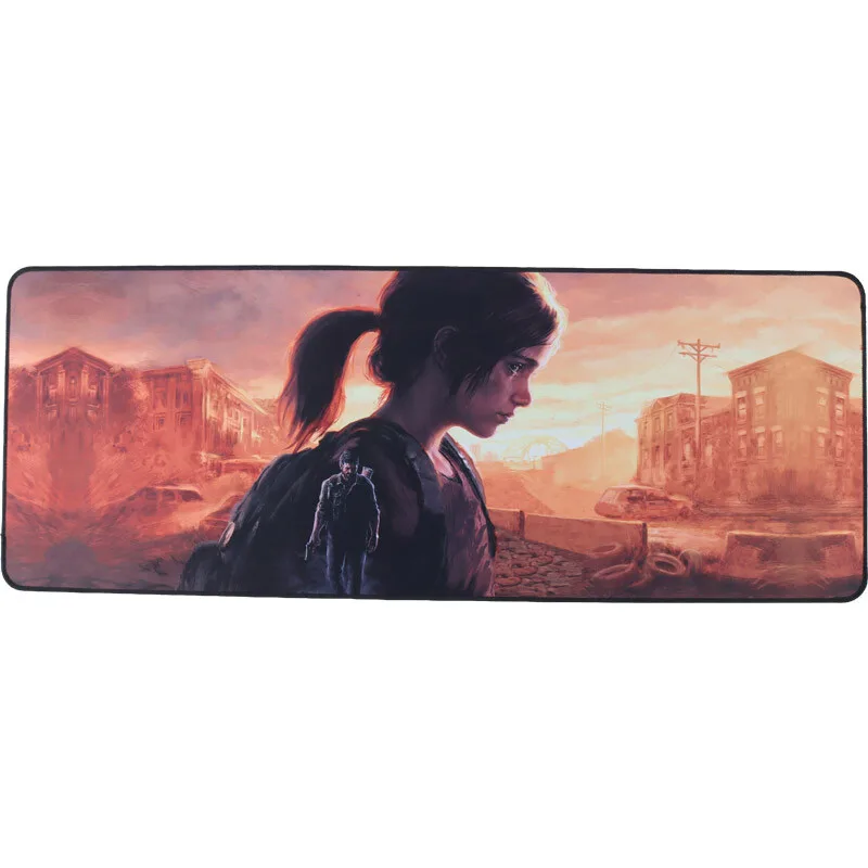 موس پد گیمینگ طرح The Last Of Us سایز 30*80 سانتی متر