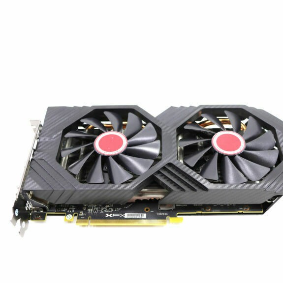 کارت گرافیک ایکس اف ایکس مدل RX 580 OC+ GTS 3X Black Edition 8GB