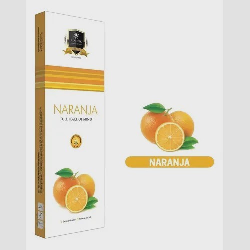 عود دستساز پرتقال. عود دست ساز orange بسته ای 90 گرمی