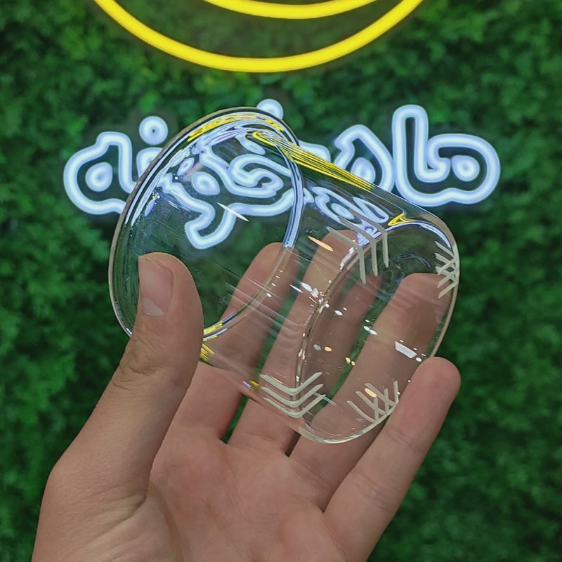 قوری پیرکس دسته بامبو یک لیتری شعله مستقیم