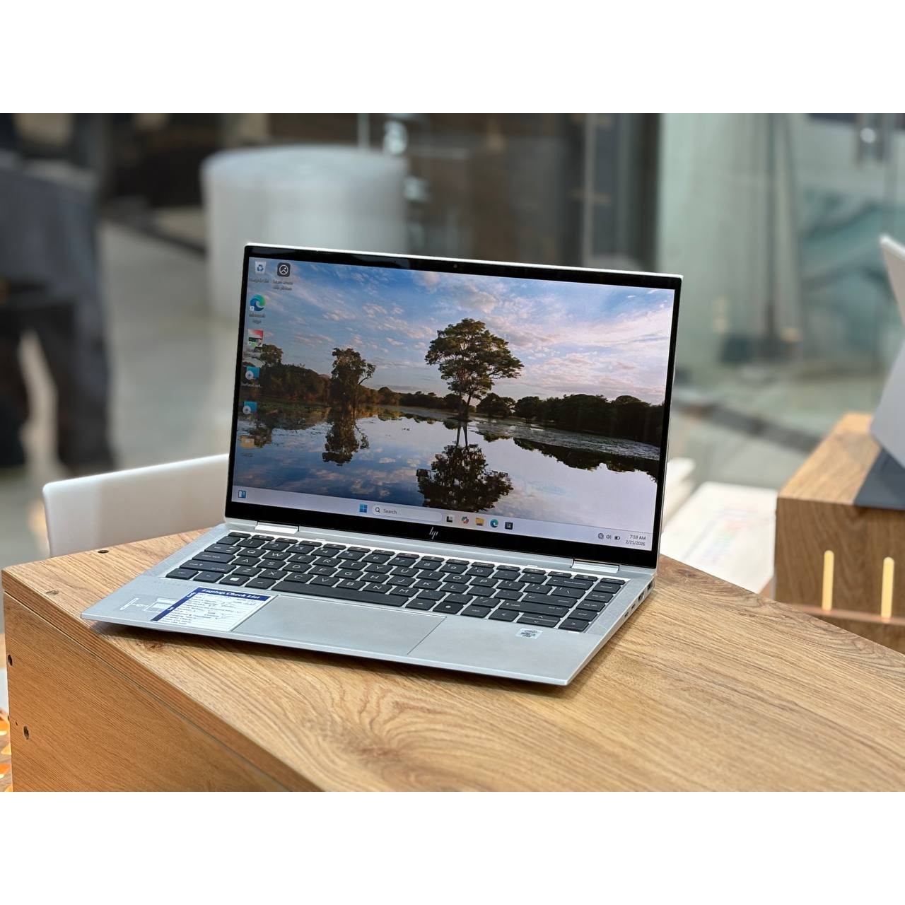 لپتاپ HP elite book 1040 G8 i5-1145G7 16gbddr4 256gbssd Intel iris xe 14 1 inch FHD touch x360