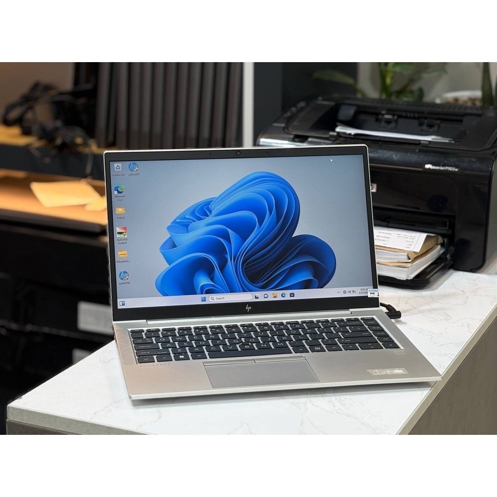 لپتاپ HP elite book 840 G7 i7-10610U 16gb ddr4 256gb ssd Intel UHD 14 1 inch FHD