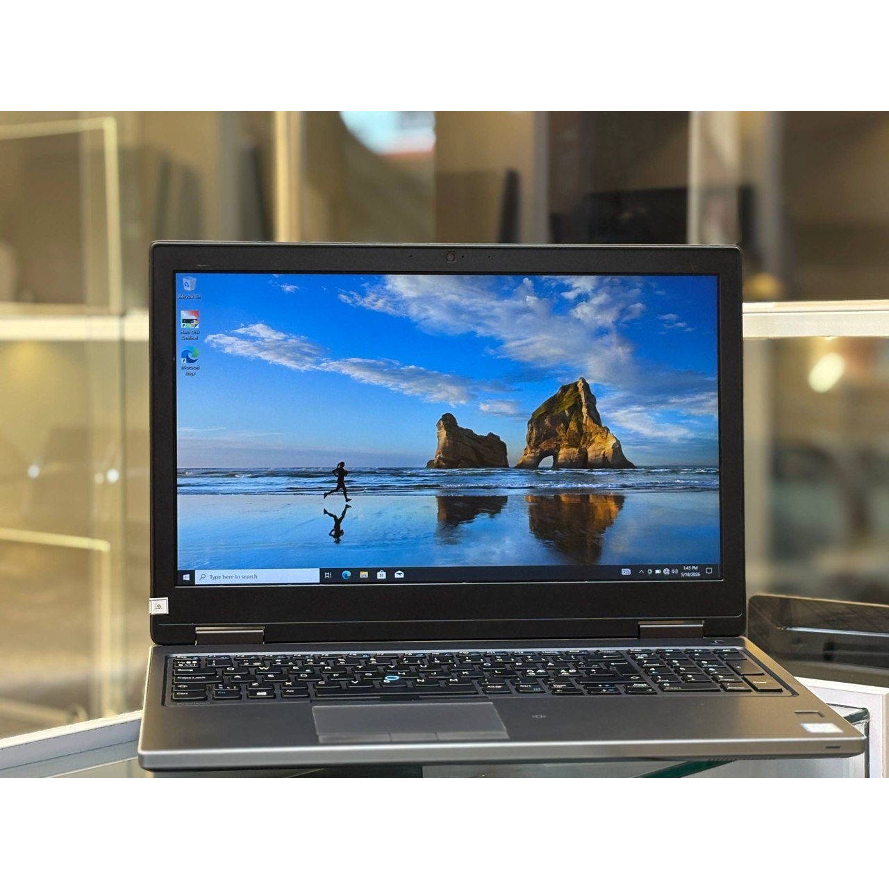 لپتاپ Dell precision 7540 i7-9750H 16gb ddr4 512gb ssd 4gb-WX3200 15 6 inch FHD