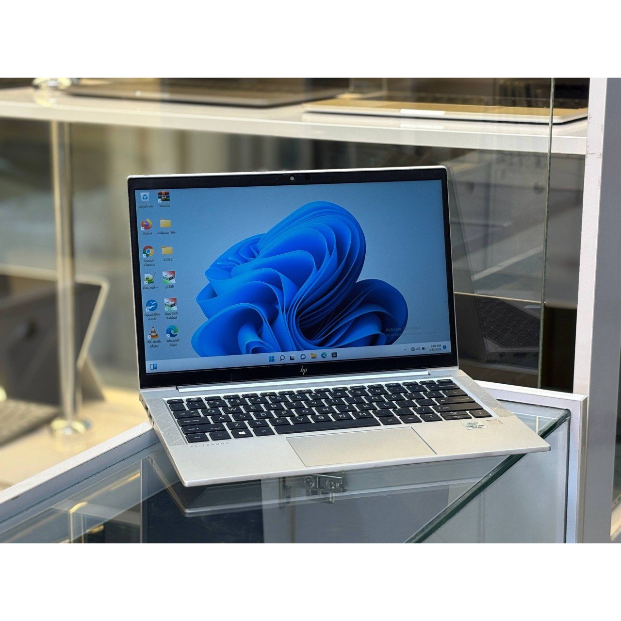 لپتاپ HP elite book 830 G7 i7-10610U 16gb ddr4 128gb ssd Intel UHD 13 6 inch FHD x360 touch
