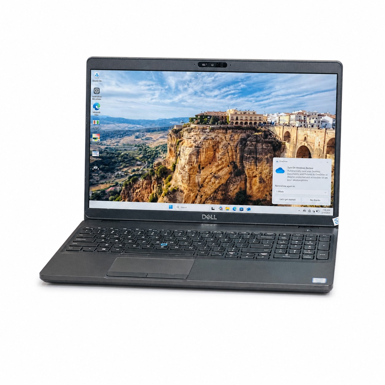 لپ تاپ استوک Dell Precision 3541 Core i7-9850H رم 16GB SSD 512GB گرافیک Quadro P620 4GB