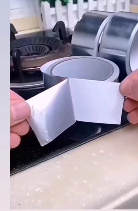 برچسب ضدآب دور گاز (فویلی 3متری )