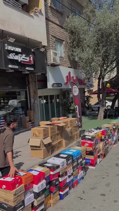 کفش Qc on running تمام مشکی 