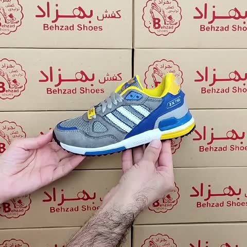 کتونی آدیداس سه خط پسرانه رنگ طوسی سایز 31 تا 36 زیره پیو لژ سه سانتی رویه فابیلاک و راشل خارجی سبک و راحت