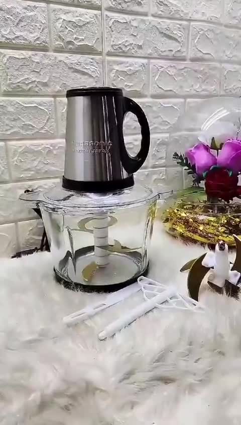 خردکن دو کاسه حک شده اصلی پاناسونیک 3.8 لیتر ژاپنی مونتاژ چین