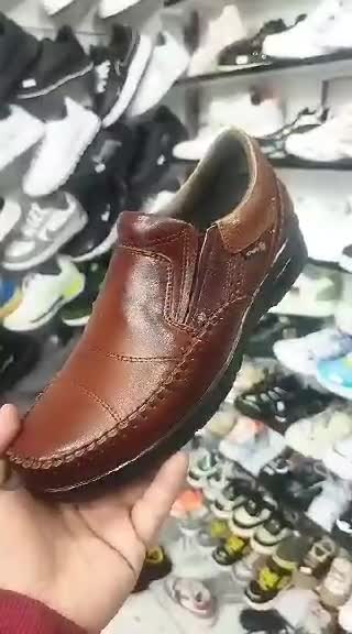 مردانه چرم طبیعی بی بند 